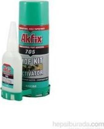 Akfix 705 Mdf Kit Hızlı Yapıştırıcı 400Ml + 100Gr