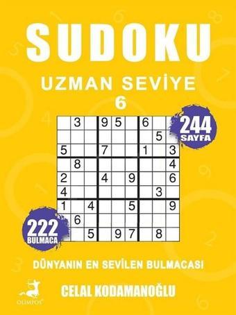 Sudoku Uzman Seviye 6 - Celal Kodamanoğlu - Olimpos Yayınları