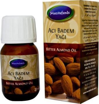 Mecitefendi Acı Badem Yağı 20 Ml