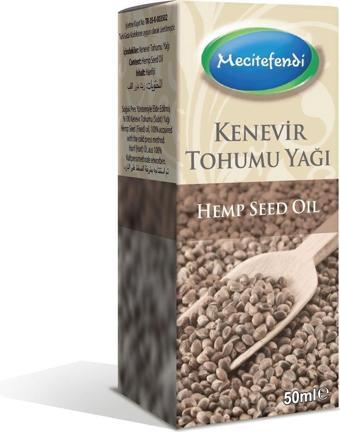 Mecitefendi Kenevir Tohumu Yağı 50 Ml