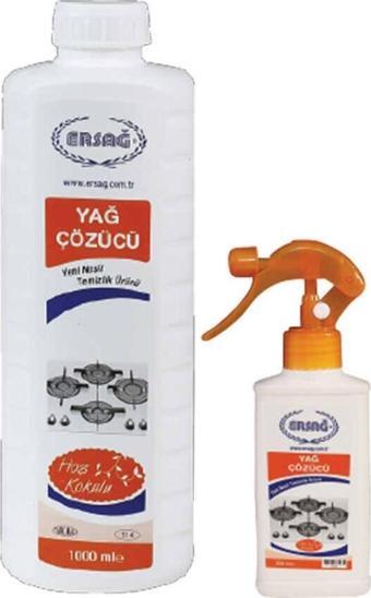 Ersağ Yağ Çözücü 1000 ml + Boş Aparat