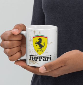 Ferrari Baskılı Kupa Bardak