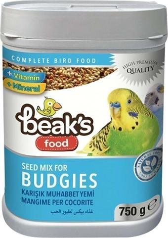 Beaks Muhabbet Yemi Karışık 750 Gr