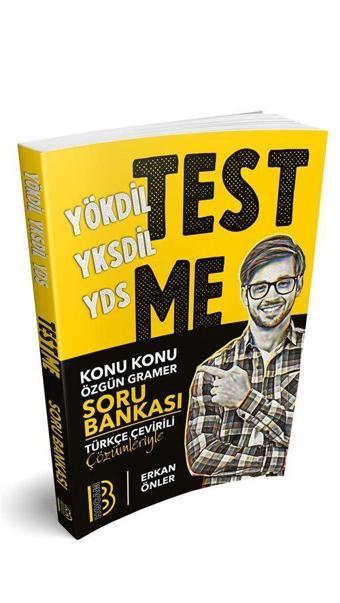 YÖKDİL YKSDİL YDS Gramer Test Me Soru Bankası - Benim Hocam Yayınları