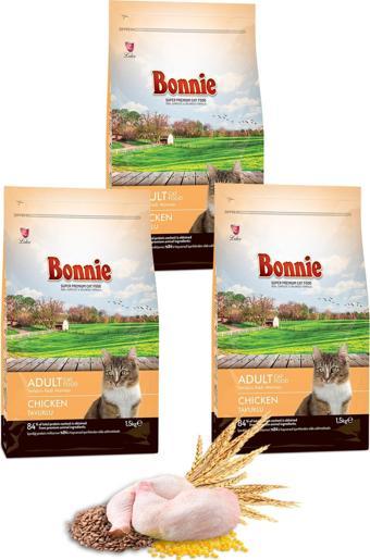 Tavuklu Yetişkin Kedi Maması 1,5kg x 3 Paket