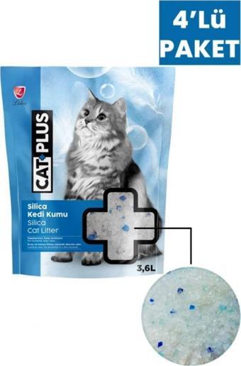 Kristal Kedi Kumu 3,6 Lt X 4 Adet