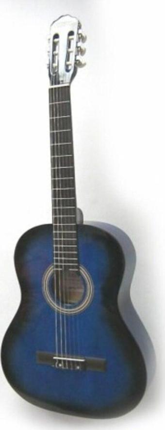 Segah Müzik Mavi Klasik Gitar, 4/4 +Kılıf