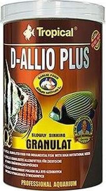 Tropical D-Allio Plus Granulat Discus Balıklar için Sarımsaklı Granül Balık Yemi 250 Ml 150 Gr