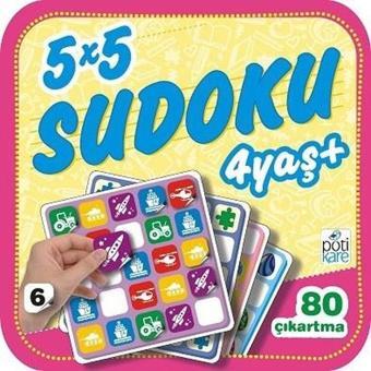 5X5 Sudoku-6 - Kolektif  - Pötikare Yayınları