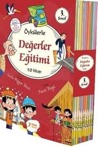 3.Sınıflar için Öykülerle Değerler Eğitimi-10 Kitap Takım - Sevda Müjgen Yüksel - Yuva