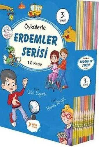 3.Sınıflar için Erdemler Serisi-10 Kitap Takım - Ülkü Duysak - Yuva