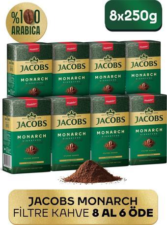 Monarch Filtre Kahve 250 gr 4 Al 3 Öde 2'li Set  250 gr X 8 Ad