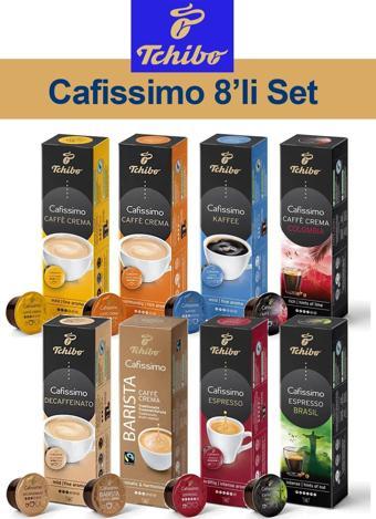 Tchibo Cafissimo 8'li Kahve Seti 8x10