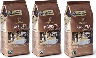 Tchibo Fırsat Paketi Barista Caffe Crema Çekirdek Kahve 3 Adet 1kg