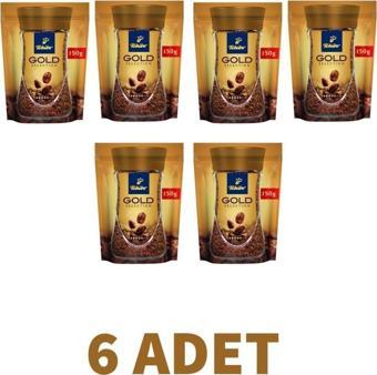 Tchibo Gold Selection Çözünebilir Kahve Ekonomik Paket 150 Gr 6'lı Set-(900 Gr)