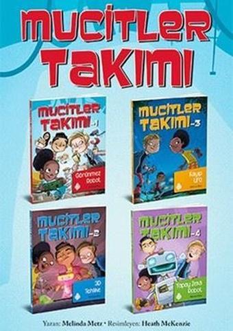 Mucitler Takımı Seti-4 Kitap Takım - Melinda Metz - Uğurböceği