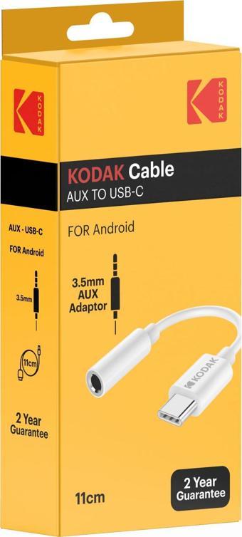 Kodak Android  için AUX - Type C Kablo - 11 cm