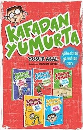 Kafadan Yumurta Seti - 5 Kitap Takım - Yusuf Asal - Uğurböceği