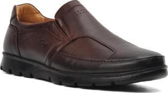 Forelli 32606 Kahverengi Erkek Slip On Hakiki Deri Ayakkabı