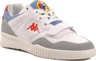Kappa Authentic Atlanta 2 Tur Beyaz-Gri-Kırmızı Unisex Sneaker