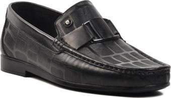 Pierre Cardin 25104 Siyah Hakiki Deri Erkek Loafer Ayakkabı