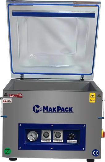 MakPack Tek Çene Derin Hazne Set üstü Vakum Makinesi 45 cm