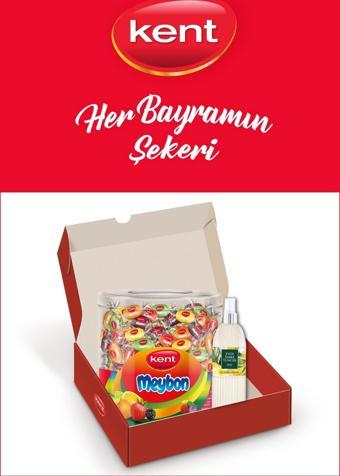 Kent Meybon Mini Meyveli Kavanoz Karışık Bayram Şekeri - Eyüp Sabri Tuncer Limon Kolonyası Hediyeli