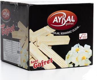 Aybal Taze Çıtır Gofret Sade-Kakaolu 1 kg