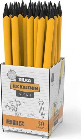 Silka İlk Kalemim (Kurşun Kalem) Art.75 (40 Lı Paket)