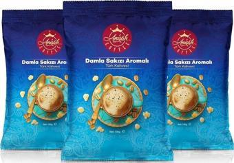 Anisah Coffee Damla Sakızlı Türk Kahvesi 3'lü Paket