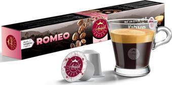 Anisah Coffee Romeo Nespresso Uyumlu Kapsül Kahve 10'lu Nespresso Uyumlu