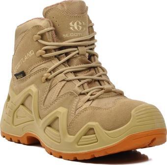 Ayakmod 152-18223 Bej Gore Tex Erkek Outdoor Bot