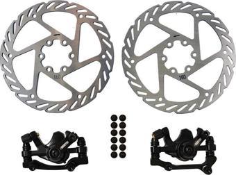 Asistan Bauer DB10 Mekanik Disk Fren Ön/Arka Set