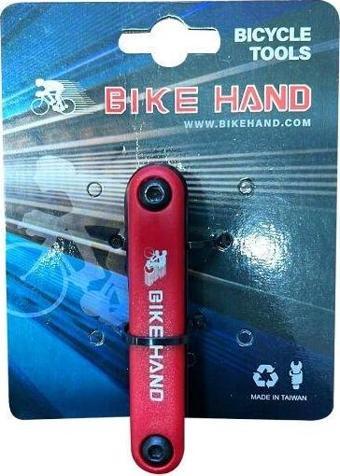 Bike Hand Yc-267 Alyan Çakı Seti 7 Fonksiyonlu Kırmızı