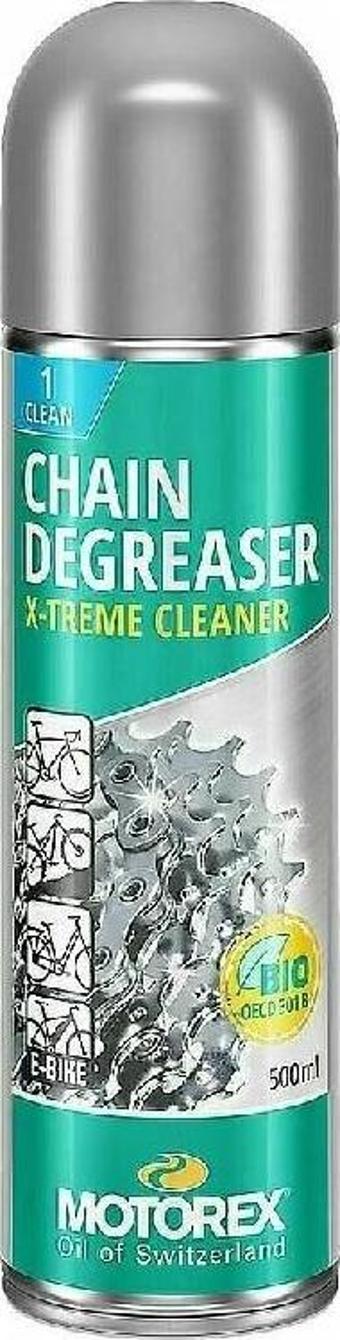 Motorex Chain Degreaser Sprey Güçlü Yağ Sökücü 500ml