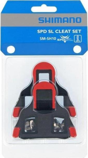 Shimano SM-SH10 Spd SL Cleat Set Kırmız 0 Derece Yol Pedal Kali