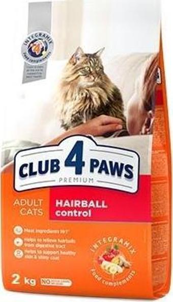 Club4Paws Premium Hairball Control Yetişkin Kedi Maması 2 kg