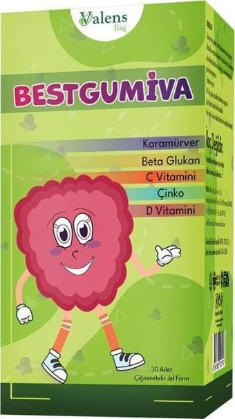 Bestgumiva 30 Çiğnenebilir Jel