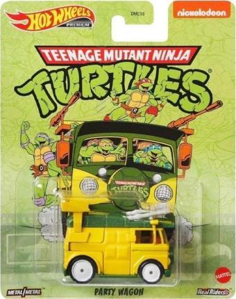 Hot Wheels Premium Ninja Kaplumbağalar Party Wagon DMC55-GJR50