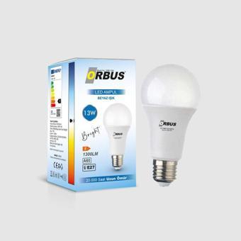 Orbus Premium LED 13W Beyaz Işık E27 1300 Lm