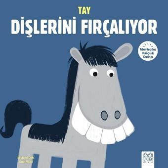 Tay Dişlerini Fırçalıyor-Merhaba Kü - Michael Dahl - 1001 Çiçek