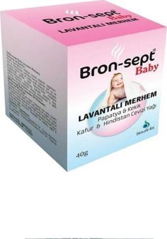 Bron-Sept Baby Lavantalı Krem 40 Gr