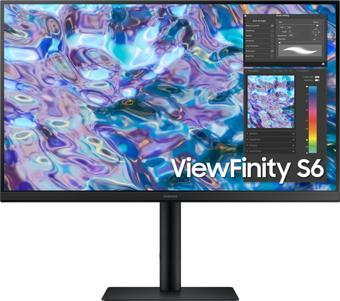 SAMSUNG VIEWFINITY S6 LS27B610EQUXUF 27" 5MS 75HZ QHD AMD FREESYNC HAS PIVOT IPS LED MONİTÖR