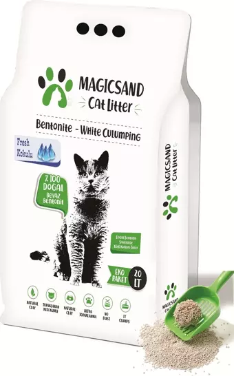 Cat Litter Fresh Kokulu Kedi Kumu Ince Taneli 20 Litre