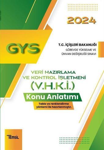 İçişleri bakanlığı Görevde Yükselme ve Ünvan Değişikliği Sınavı Veri Hazırlama Ve Kontrol İşletmeni - Temsil Kitap