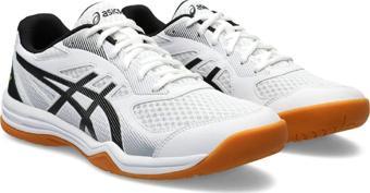 Asics 1071A086M Upcourt 5 Voleybol Beyaz Erkek Spor Ayakkabı