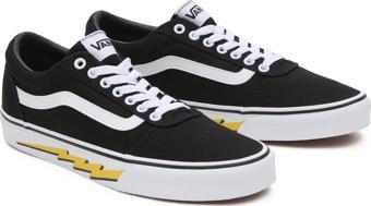 Vans Vn000Cp0 Yt Ward Sneakers Siyah Çocuk Spor Ayakkabı