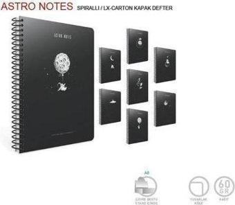 Gıpta Astro Notes Sp.Karton Kpk.Def. A6 80 Yp. Çizgili