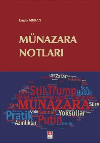 Münazara Notları - Engin Arıkan - Ekin Basım Yayın