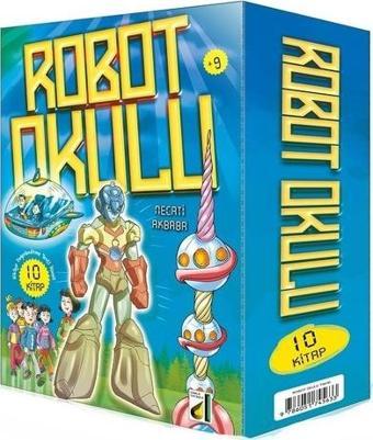 Robot Okulu - 10 Kitap Takım - Necati Akbaba - Damla Yayınevi